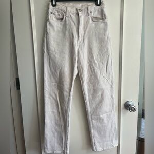 White mid-rise Jeans